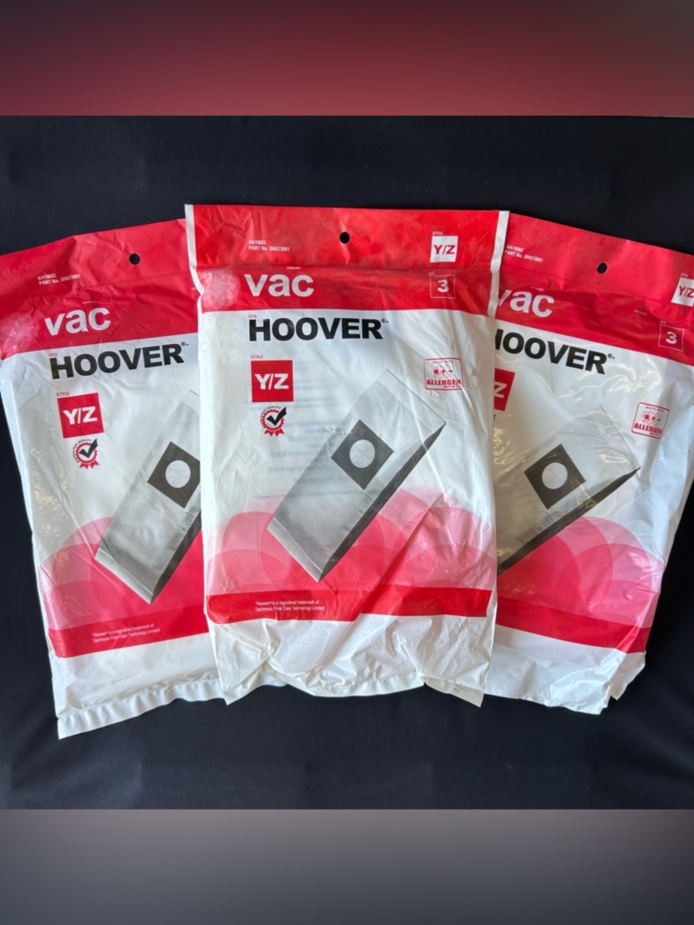 Hoover Vacuum Replacement Bags - Style Y/Z